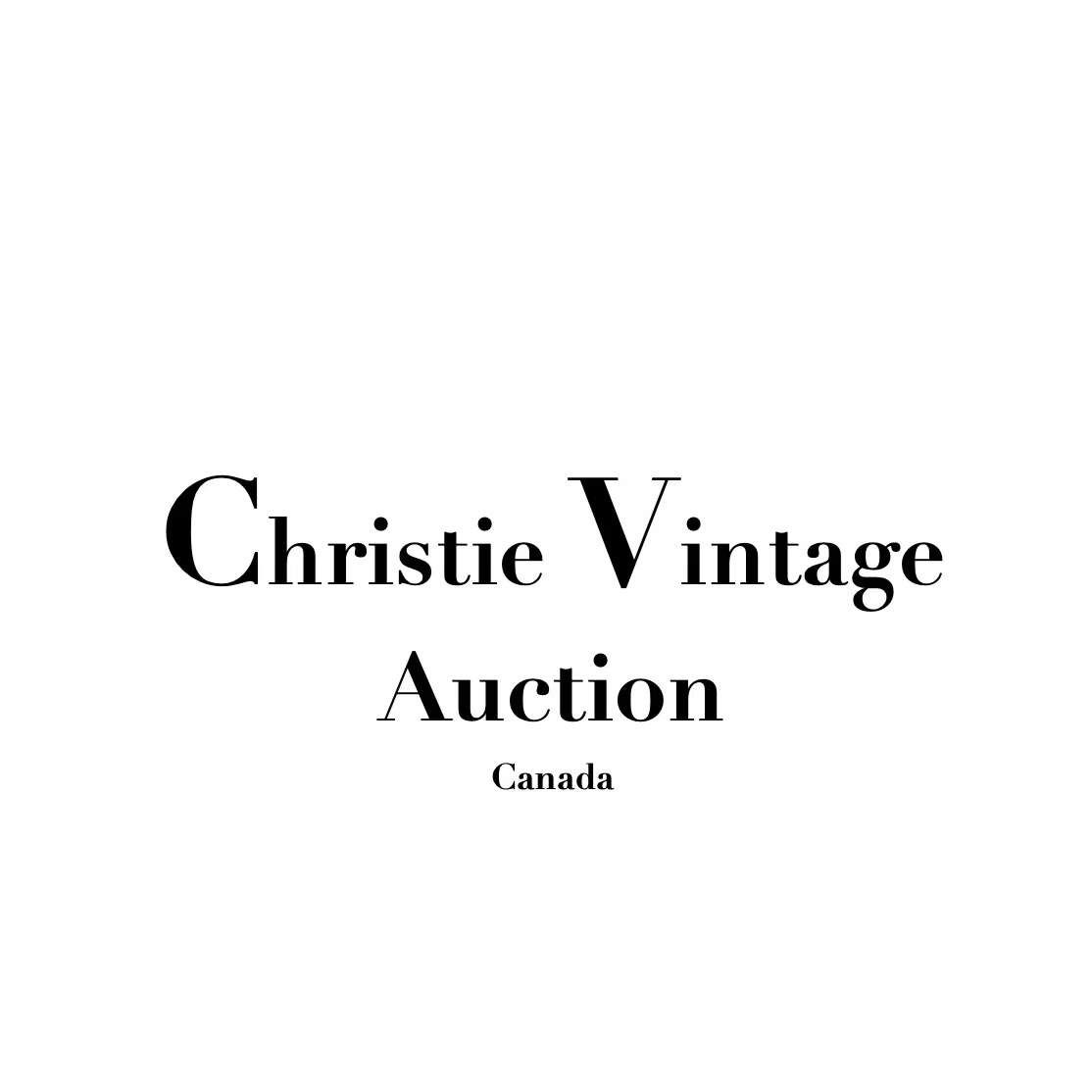 Christie Vintage Auction Company